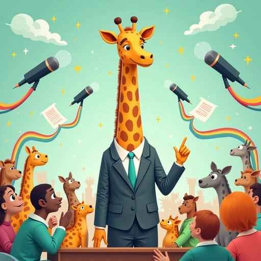 Giraffe Press Conference Giraffe Press Conference
