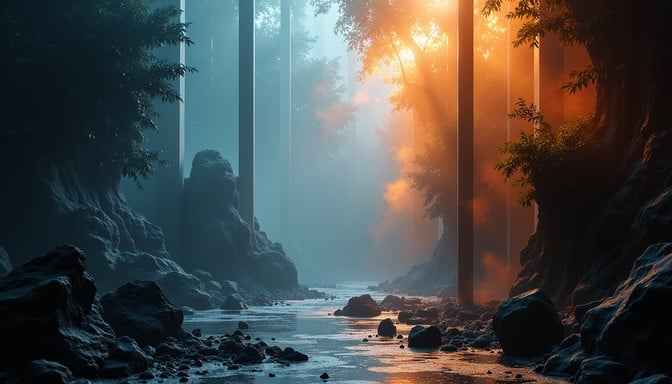 Mystic Forest River Mystic Forest River