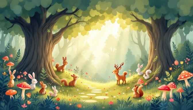 Magical Forest Friends