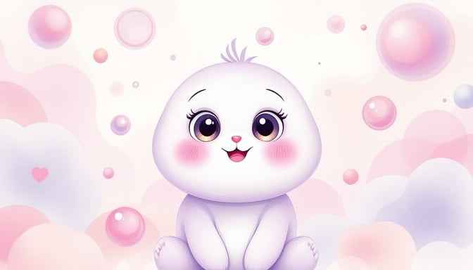 Adorable Bubble Friend