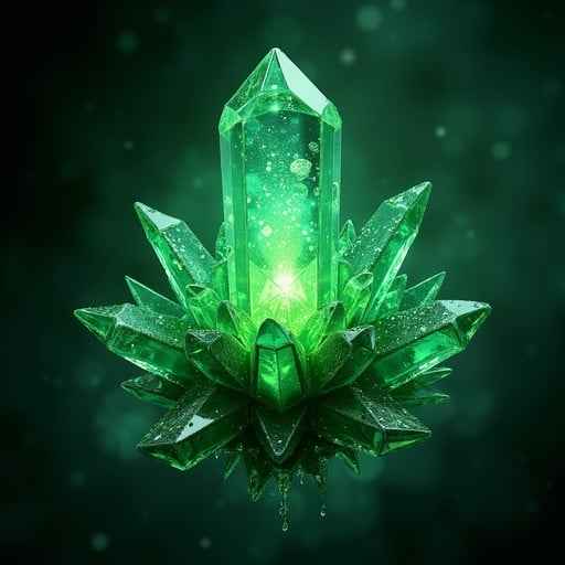Mystical Emerald Crystal Mystical Emerald Crystal