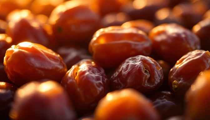 Glowing Golden Dates