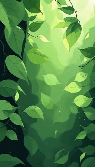 Falling Forest Leaves