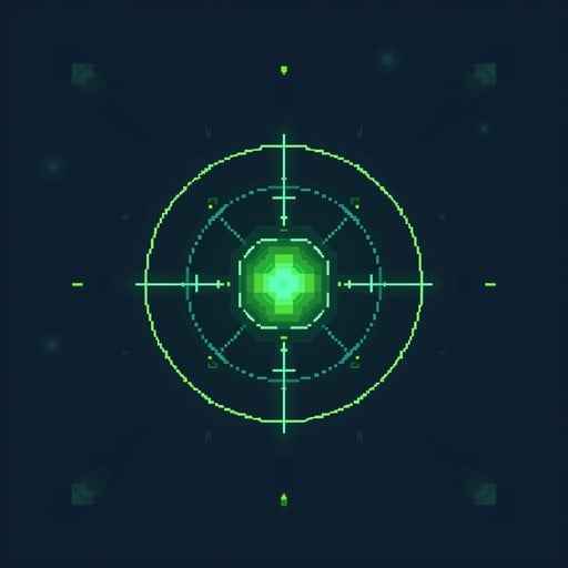 Glowing Pixel Radar Glowing Pixel Radar