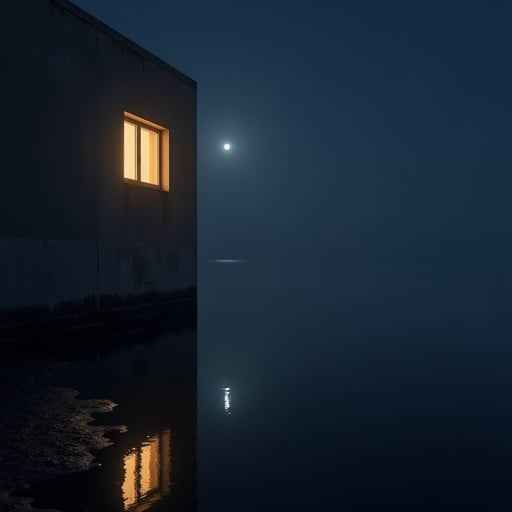 Illuminated Night Solitude Illuminated Night Solitude