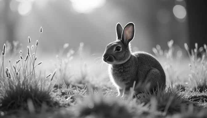 Ethereal Bunny Portrait