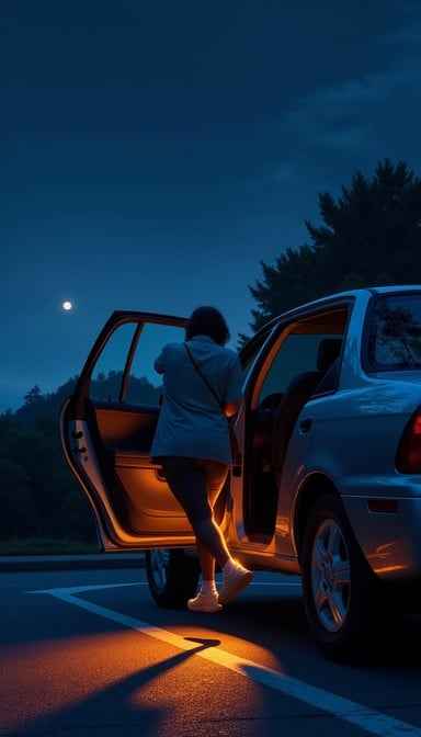 Midnight Car Exit