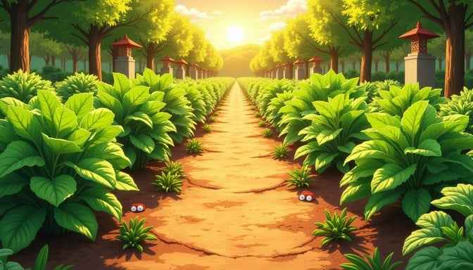 Golden Garden Path Golden Garden Path
