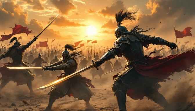 Warriors Clash Dramatically