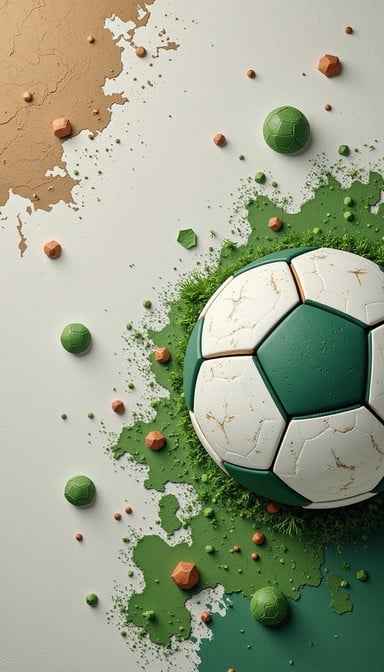 Deconstructed Soccer Ball Deconstructed Soccer Ball