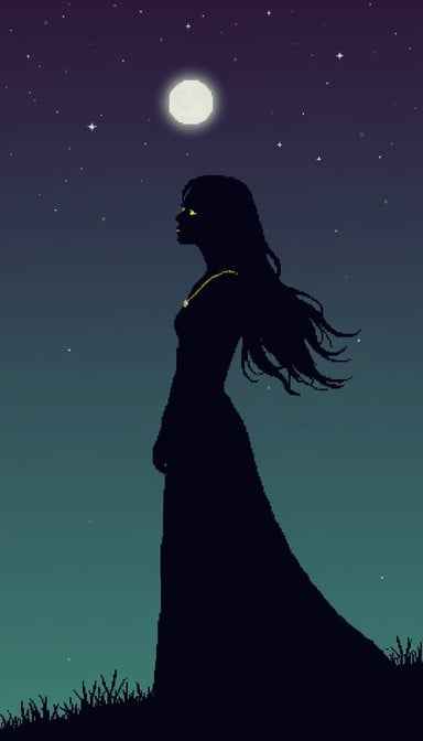 Moonlit Silhouette Dreaming Moonlit Silhouette Dreaming