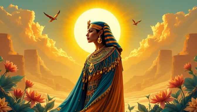 Egyptian Royal Sunset