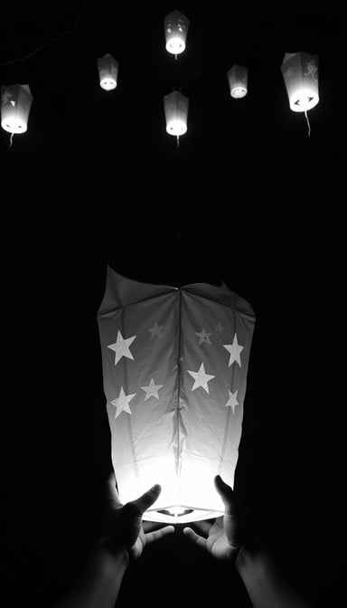 Illuminated star lanterns Illuminated star lanterns