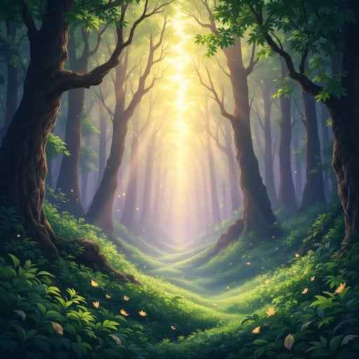Mystical Forest Path