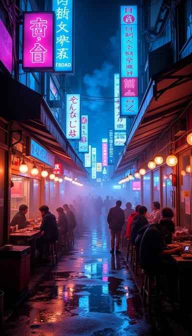 Neon Food Alley Neon Food Alley