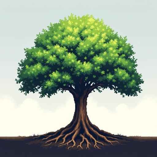 Majestic Pixel Tree Majestic Pixel Tree