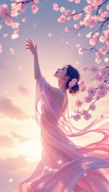 Dancing With Blossoms
