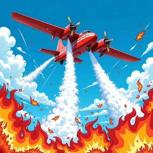 Aerial Fire Battle Aerial Fire Battle