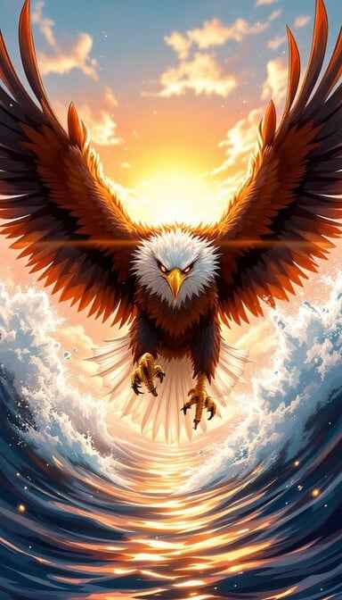 Majestic Eagle Soars