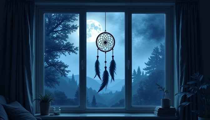 Moonlit Dream Catcher