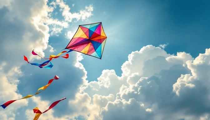 Kite Chases Clouds