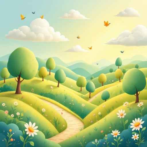 Magical Rolling Hills