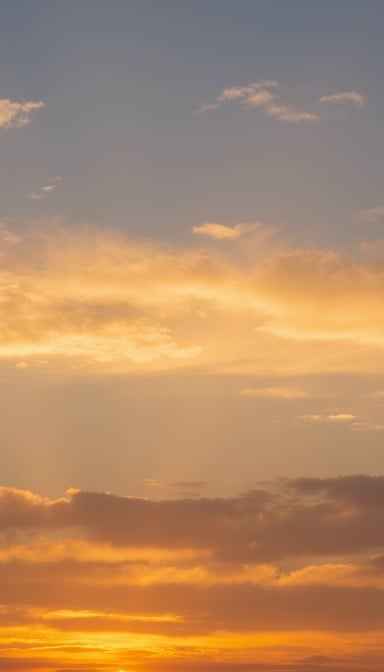 Golden Sunset Sky Golden Sunset Sky
