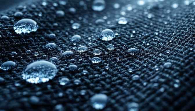Droplets On Fabric Droplets On Fabric