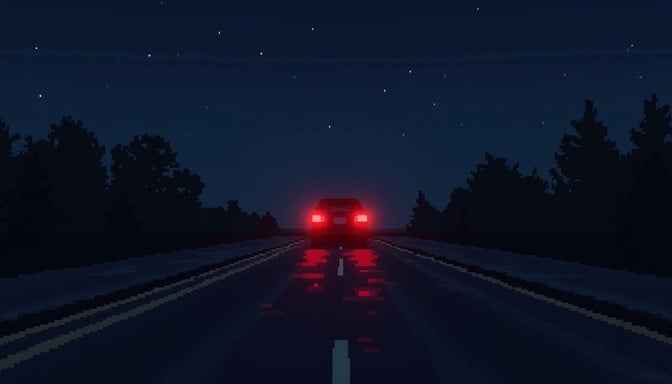 Vanishing Tail Lights