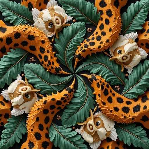 Wild Spiral Pattern Wild Spiral Pattern