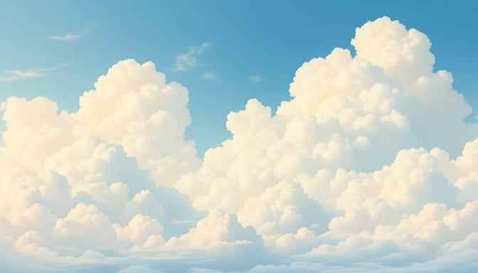 Peaceful Cloud Dance