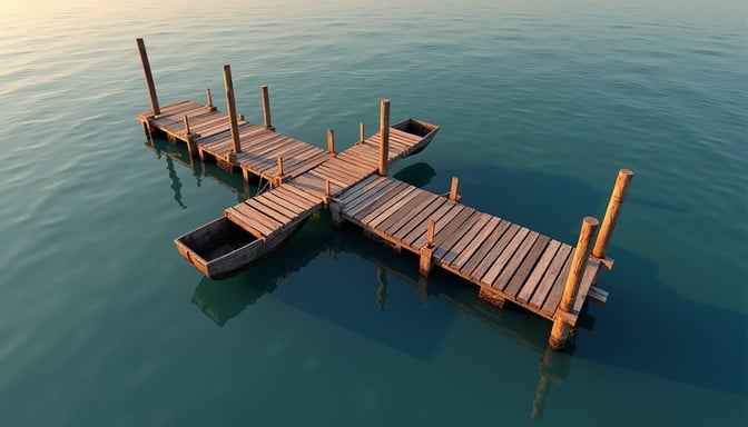 Peaceful Wooden Dock