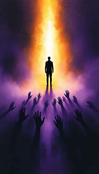 Divine Silhouette Ascending