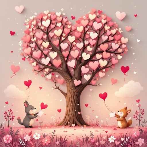 Magical Valentine Tree Magical Valentine Tree