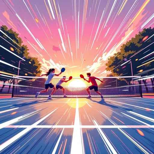 Dynamic Pickleball Battle