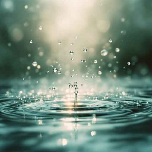 Dancing Water Droplets