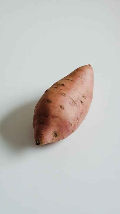 Isolated sweet potato Isolated sweet potato