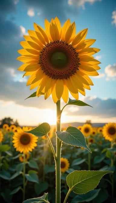 Golden Sunflower Majesty Golden Sunflower Majesty