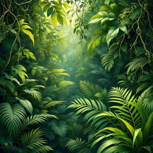 Mystical Jungle Paradise
