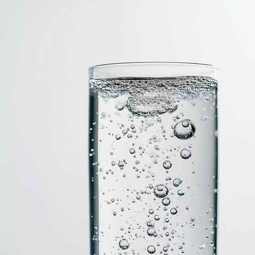 Sparkling Water Glass Sparkling Water Glass