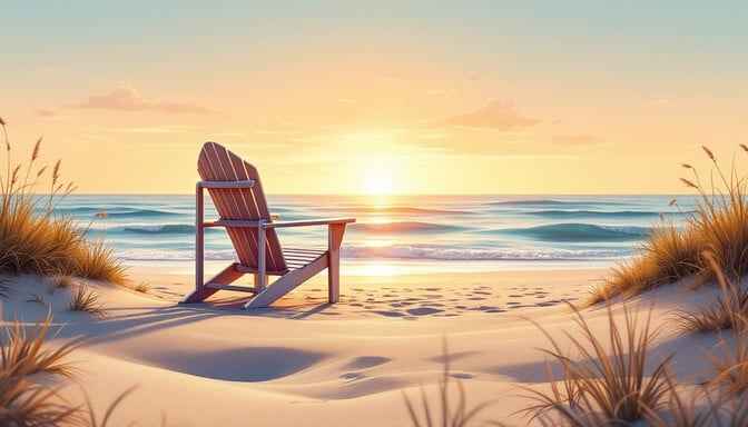Peaceful Beach Chair