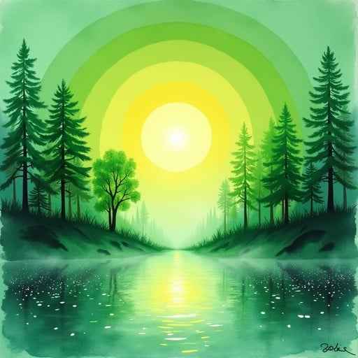 Forest Meditation Glow Forest Meditation Glow