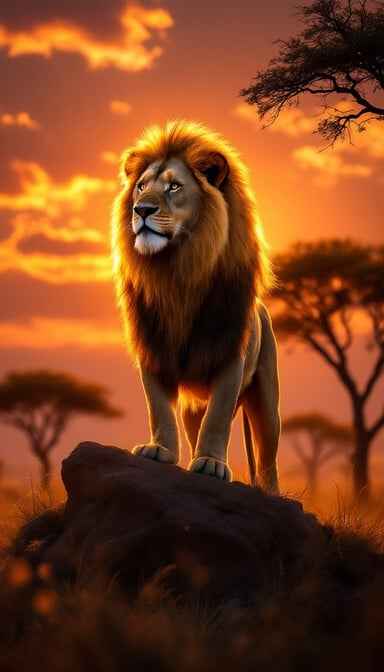 African Lion King African Lion King