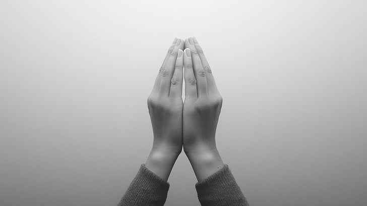 Hands joined together