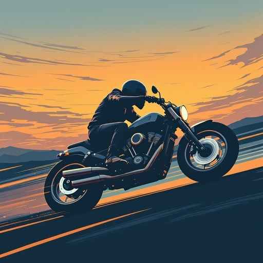 Sunset Speed Rider Sunset Speed Rider