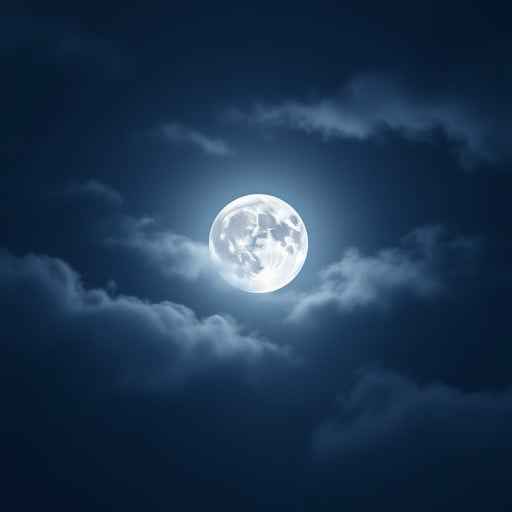 Moonlight Through Clouds Moonlight Through Clouds