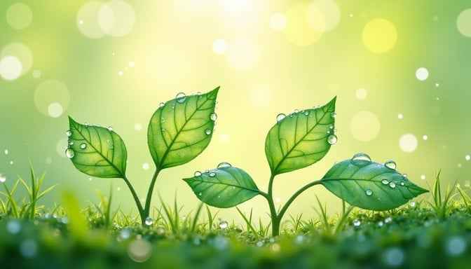 Dewdrop Leaf Magic