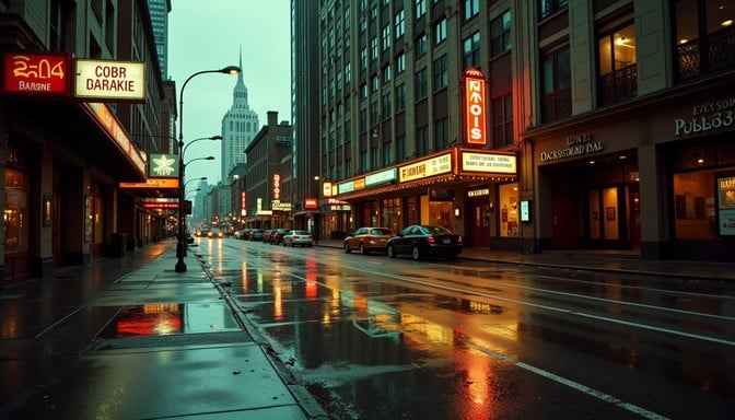 Reflective City Streets