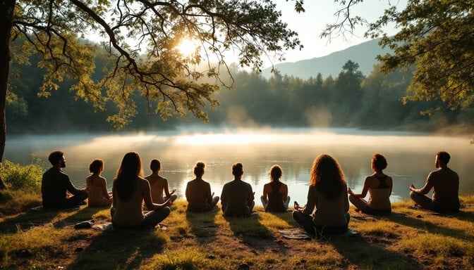 Lakeside Dawn Meditation Lakeside Dawn Meditation