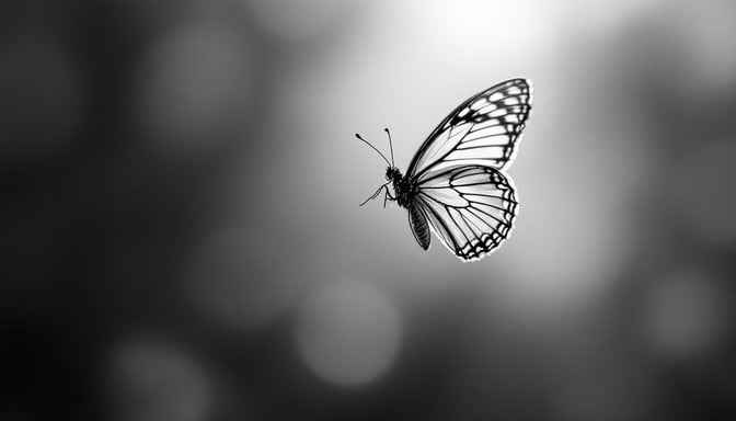Butterfly In Light Butterfly In Light
